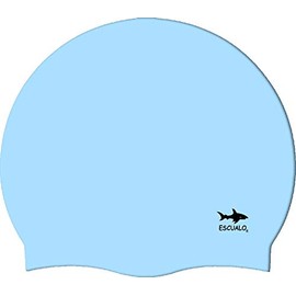 escualo Gorra para Natacion Unisex Modelo Adulto (Silicon) Impermeable, Unitalla, Color Aqua