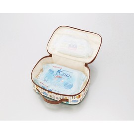 SKATER 不織布 おむつポーチ くまのプーさん スケッチブック BOMP1