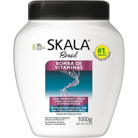Skala Expert Bomba de Vitaminas, SOS Fortalecimento dos Fios, Brazilian Hair Vitamin Treatment 35.2Oz