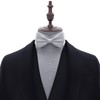 Adam Young Men's Light Gray Bow Tie Pre-Tied Style Formal