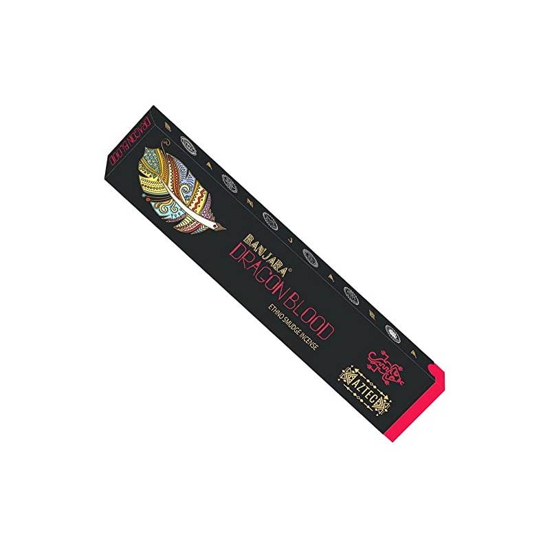 Banjara Dragon Blood Ethno-Tribal Smudge Incense Sticks Meditation Agarbatti (12