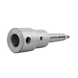 Accusize Industrial Tools Annular Cutter Arbor, Mt2 to 3/4'' Weldon Shank for Drill-Use Annular Cutter on Drill Press, Mc00-0002
