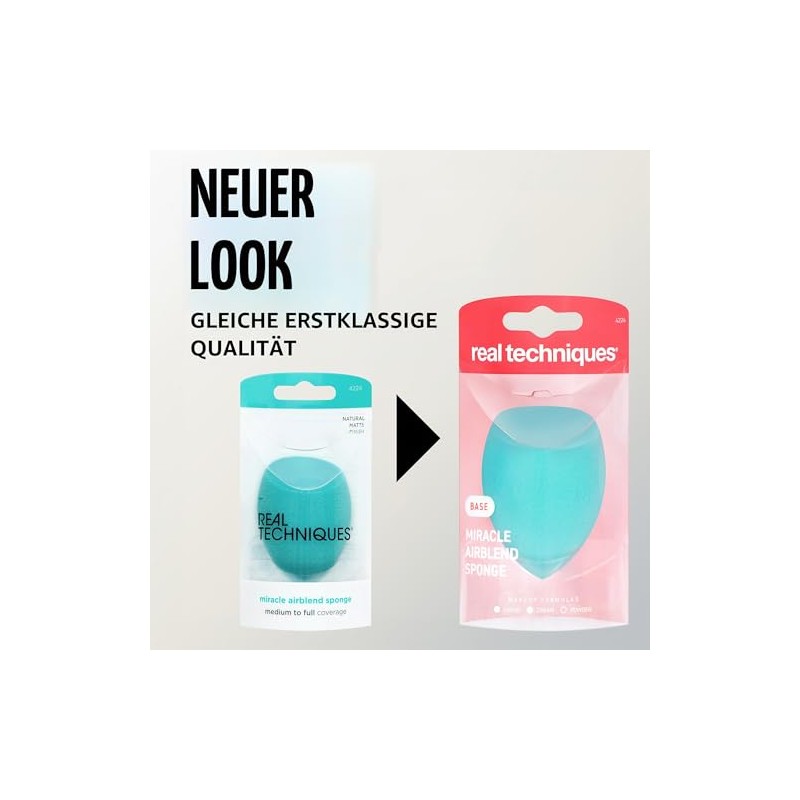 REAL TECHNIQUES Miracle Airblend Sponge: Makeup Sponge