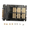 M.2 NVME SATA to U.2 Adapter Card NVME SATA Dual