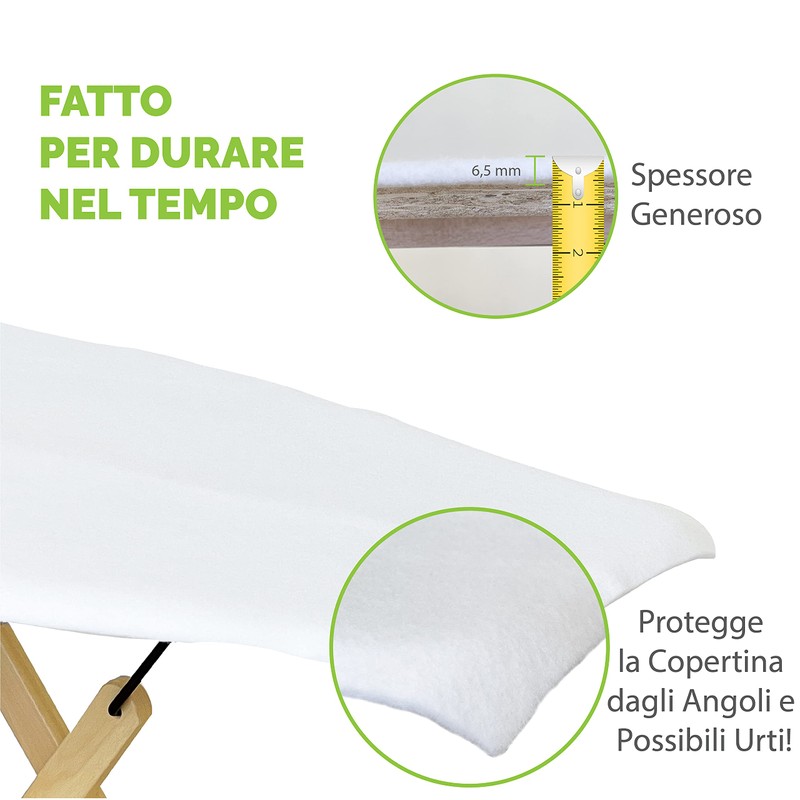 ARCOL Replacement Clip Compatible with Foppapedretti Ironing Boards, Made in