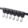 Feligio S Hook for Hanging, Hook Black with Leather Loop