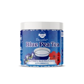 Blue Pea Tea With Wild Hibiscus, Herbal Tea Blend