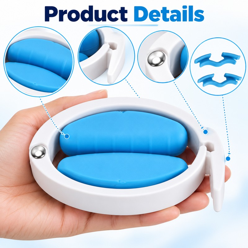 Male Urinary Incontinence Clamp – Soft Silicone Adjustable Pressure Clip