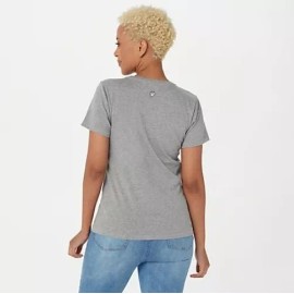 Life is Good Women's Crusher Tee Heather Grey, XXL