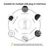 Snaptrol Retro Touch Lamp - USB Powered Mood Light with