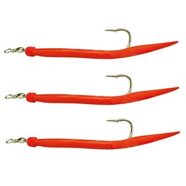 Dieter Eisele Rubber Maks Red - 3 Rubber Masks, Length / Hook Size: 18 cm / Size 12/0