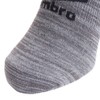 Umbro Socks, Ankle Socks, Training Design, 3 Pairs Set, Heathered