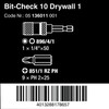 Bit-Check BC Drywall Construction Bit Set, 10 Piece
