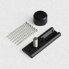 Gypsum Pins for Metal Fittings, Long White, 2 Pieces, M3