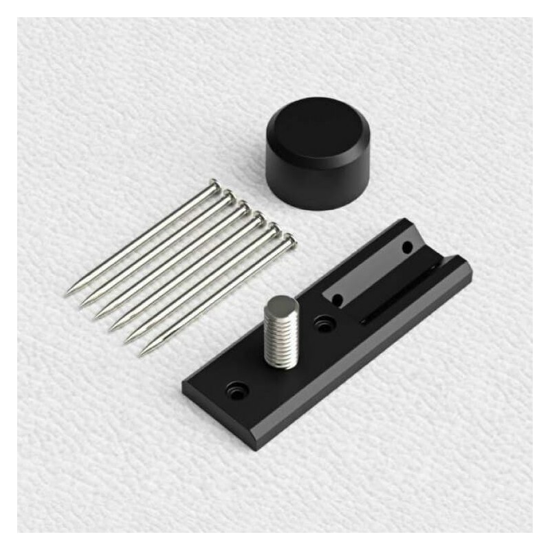 Gypsum Pins for Metal Fittings, Long White, 2 Pieces, M3