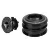 BuyWeek Bicycle Headset 44 mm Bicycle Headset Double Bearing Bicycle Headset Mountain Bike Front Fork Stem Headset Accessories (Black)