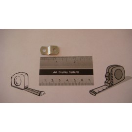 ART DISPLAY SYSTEMS 50 3/8" CANVAS OFFSET CLIPS 50 # 6 3/8" SCREWS FRAMING Zinc Plated