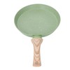 Frying Pan Wood Handle Aluminum Alloy Cooking Skillet Fast Heating