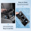 (5PCS) Cup Holder Insert for 2026 Toyota Sequoia (SR/Limited) Accessories
