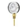 PIC Gauges TRI-HD-302L-E Bottom Mount Industrial Heavy Duty Round Dial