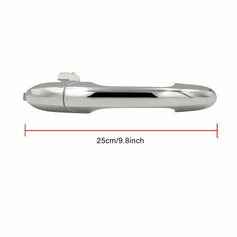 Fiat 500 Door Handle, Left-Hand Drive Side Exterior Outer Door