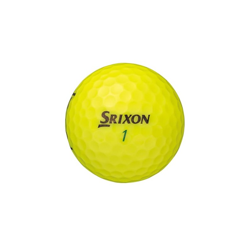 SRIXON TRI-STAR5 Golf Ball YEL Sleeves (Pack of 3) (Yellow/FF/Men's)
