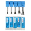 N Type Rotary Burr Set Single Cut 6mm Shank Carbide