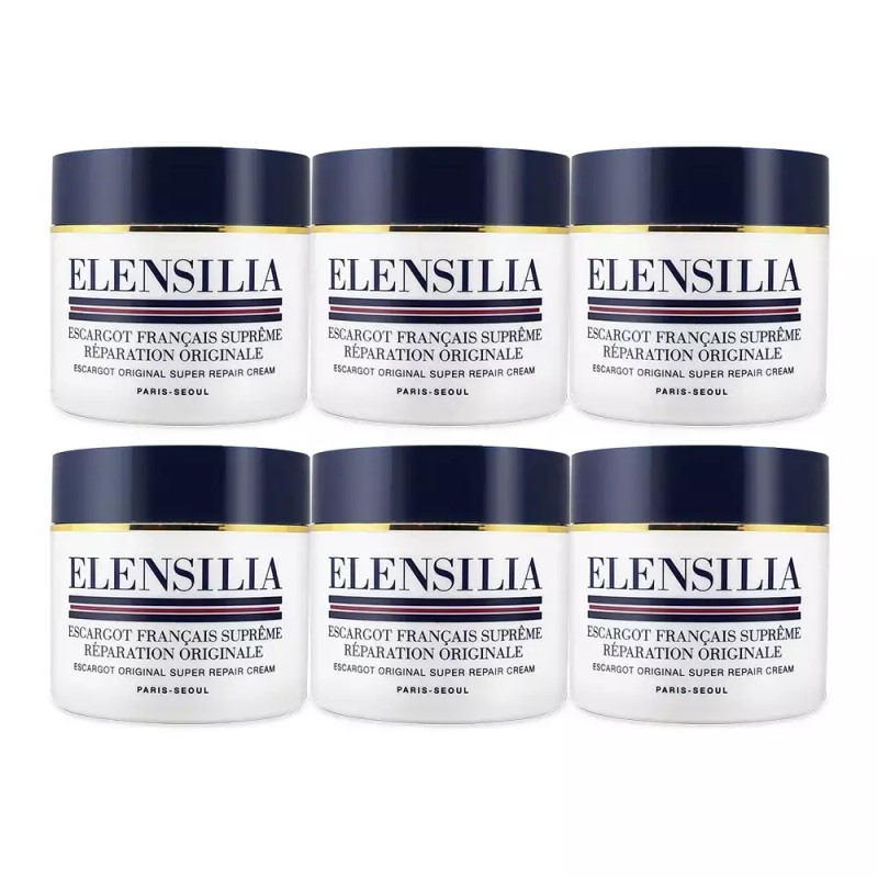 Ellensilla 엘렌실라 슈퍼달팽이크림 50g 에스카르고 탄력 주름 개선 6개 S1