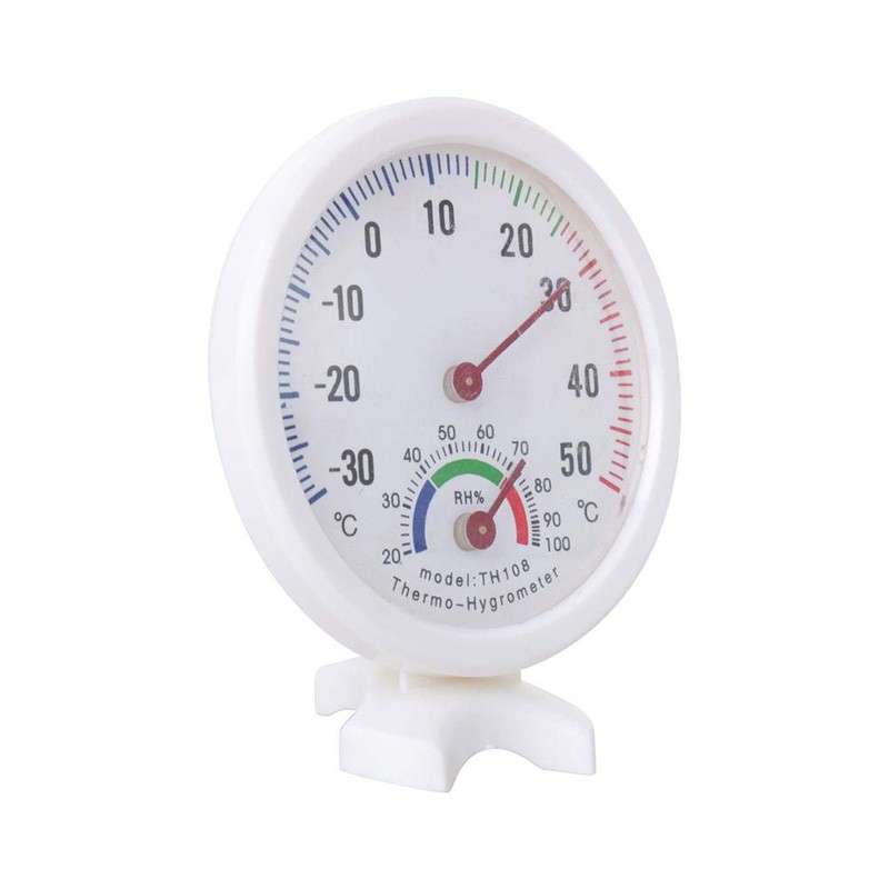 VOBOR 2-in-1 Thermometer and Hygrometer, Analogue Indoor Temperature Humidity Meter