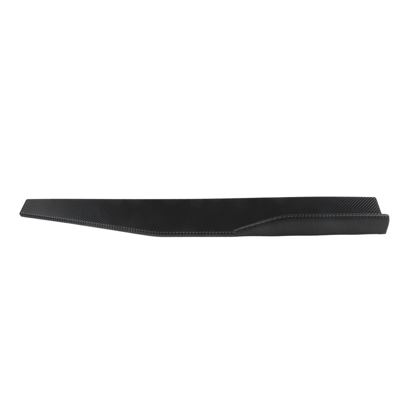 2PCs Side Skirt Winglet Carbon Fiber Style Universal Car Side