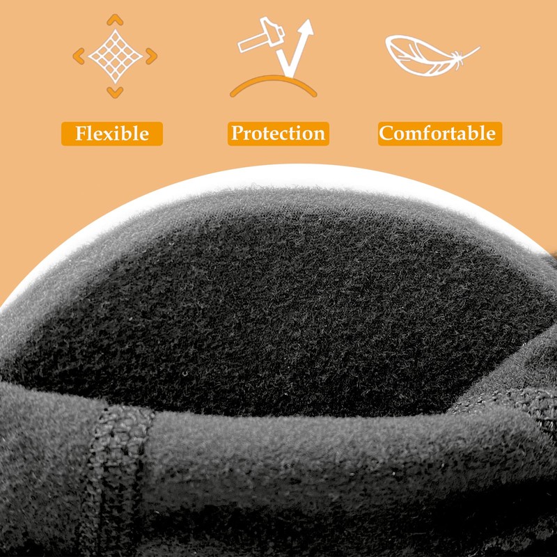 DANCEYOU Knee Pads Knee Pads with Hard Foam Knee Brace