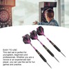 Dart Set Professional Steel Aluminum PET Knurling Grooves Design with