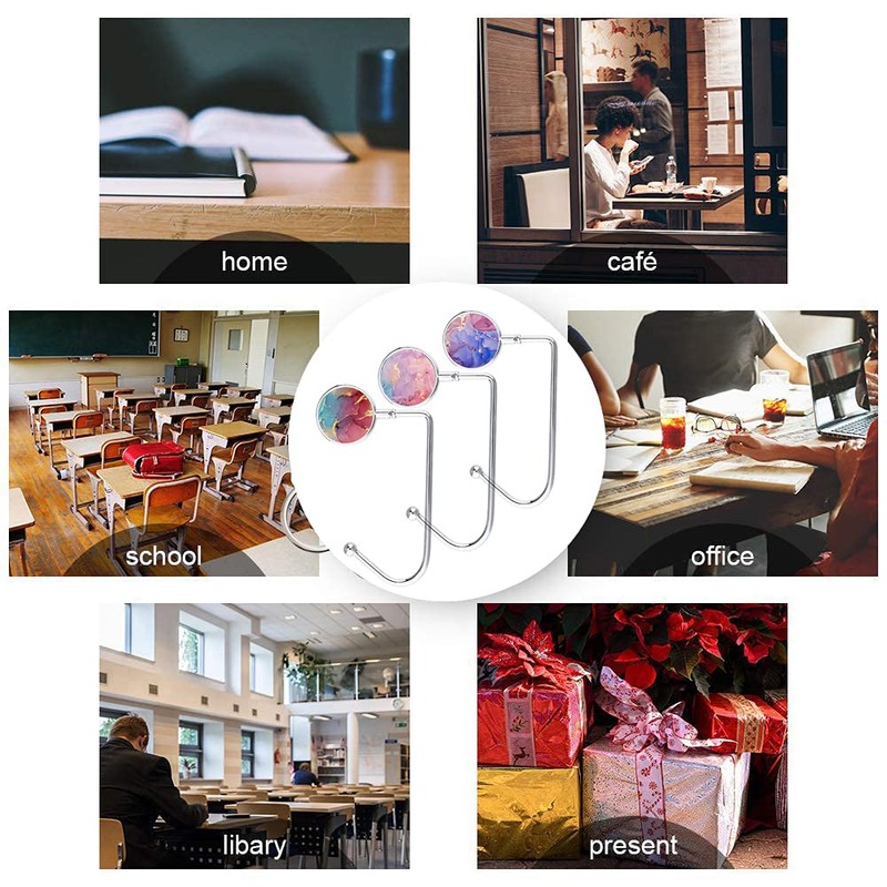 LESHIRY Purse Hook Hanger, Purse Table Hook Holder Bag Hanger,