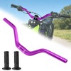 Axiniu Dirt Bike Handlebars with Grips, 7075 Aluminum 31.8mm Handlebars