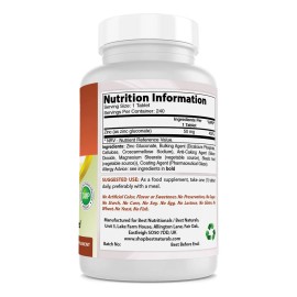 Suplemento de gluconato de zinc Best Naturals 50 mg 2