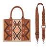 Montana West X Wrangler Whipstitch Aztec Tote bag for Women