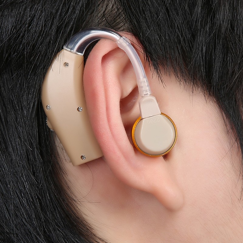 Hearing Amplifier Rechargeable Wireless Volume Control Hearing Aid for Children