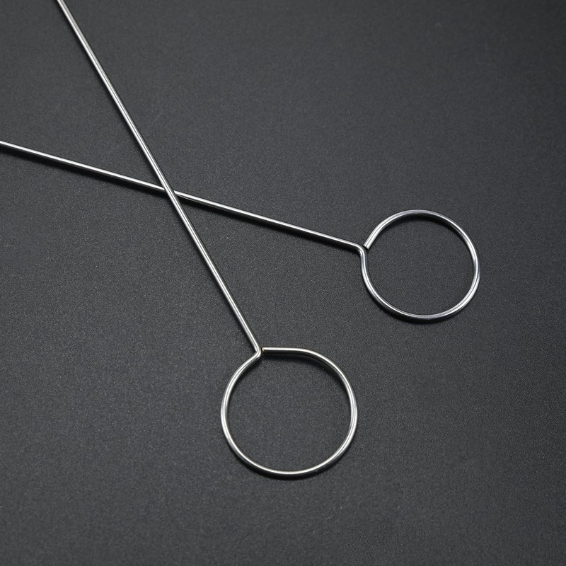 2 PCS Loop Turner Hook with Latch, 10.4" & 7"