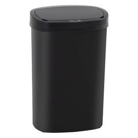 BestOffice Kitchen Trash Can with Lid, 13 Gallon Automatic Garbage Can for Bathroom Bedroom Home Office 50 Liter Touch Free High-Capacity Brushed Waste Bin