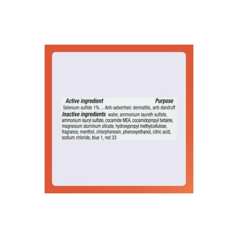 Rugby Selenium Sulfide Anti-Dandruff Shampoo 7 oz by Rugby