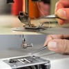 FIKLOTA 4-Piece Sewing Machine Cleaning Repair Tool Kit Includes Tweezers,