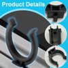EIHI Pack of 20 Skirting Board Kitchen Clips, Kitchen Skirting