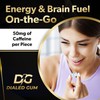 Dialed Energy Caffeine Gum (24pc) | 50mg Caffeine | Sugar