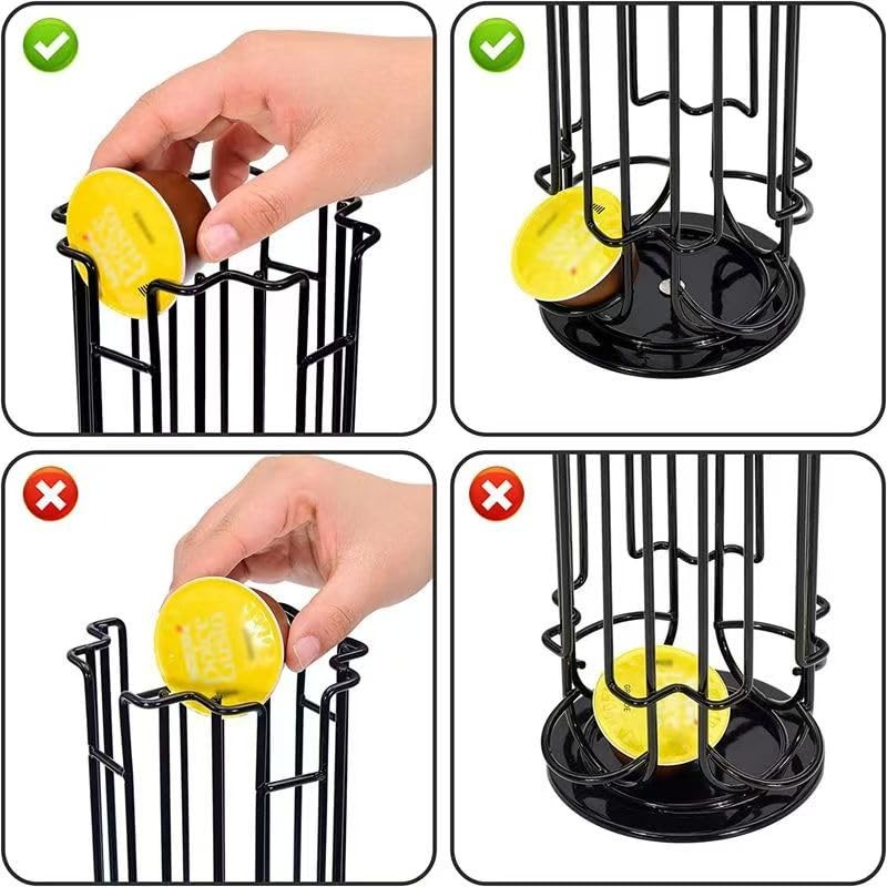 shdye Coffee Pod Holder Dolce Good Pod Rack Holds 32