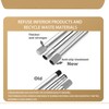 Broom and Dustpan Set with Long Handle - Upright Dustpan