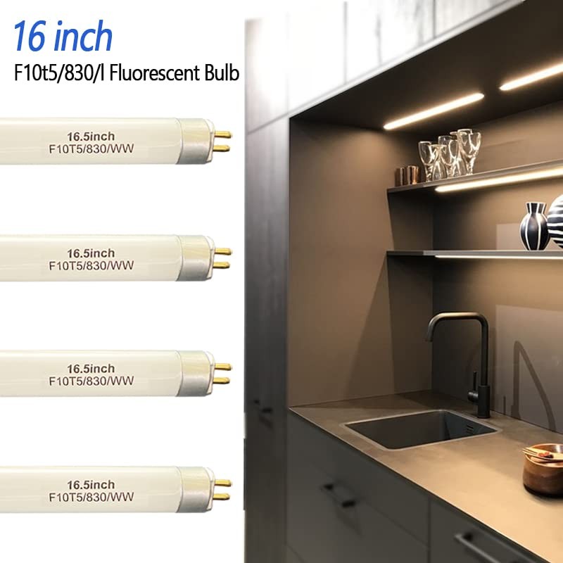 Flyercatch (4 Pack) 16’’ F10T5/830 Fluorescent Bulb Replacement for Jasco
