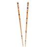 Set of 6 Hair Sticks with 3 Diamonds Chopsticks -