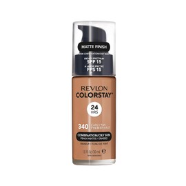 Revlon Base de Maquillaje ColorStay Make Up Cutis Mixto/Graso, Early Tan, 30 ml