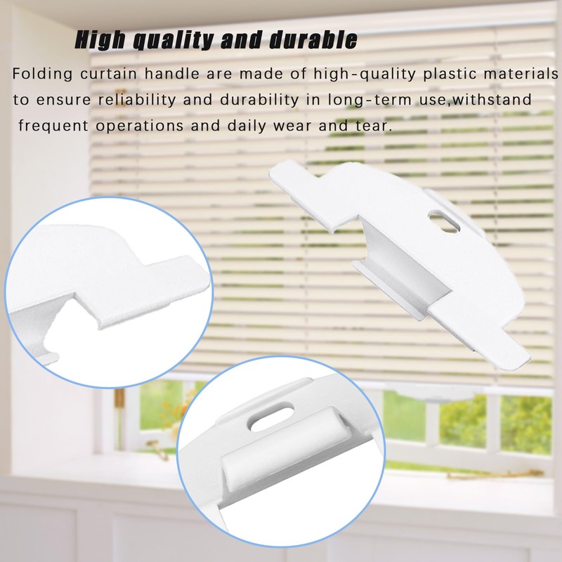 3/4" Pleat Lite Rise Handles Blind Pulls for Hunter Douglas