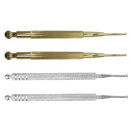 4 Piezas de Punta de Acupuntura para El Cuerpo de La Oreja Punta Estimuladora Herramienta de Masaje Pluma de Acupresión Suministros para El Cuidado de La Salud Personal